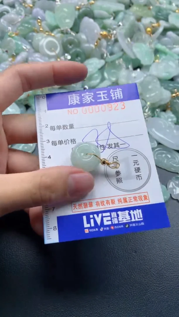 颈饰未镶嵌翡翠923