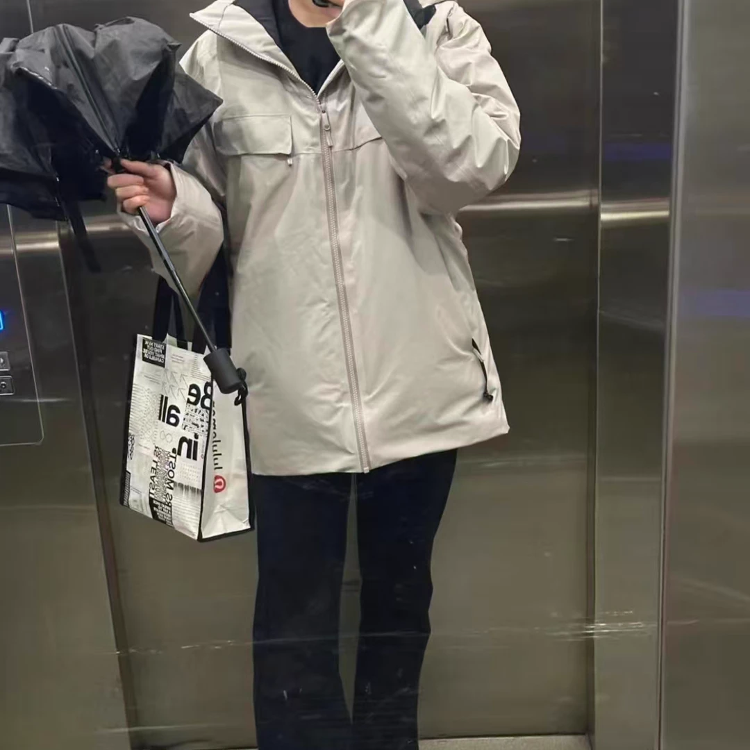 （怡槿1）大麦菜-DMC户外防水防风防摩擦防寒连帽羽绒服