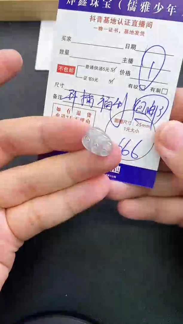 翡翠未镶嵌颈饰天然翡翠A货赠皮绳