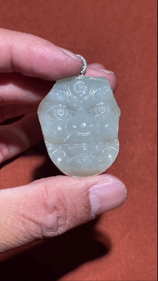定制和田玉q001950   残佛款式挂件