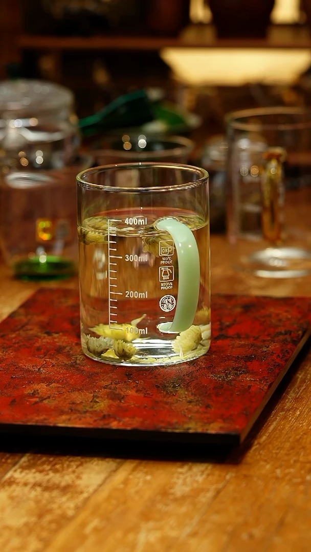【闪购商品】松风杯/刻度浅玉色/不批发
