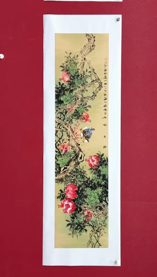 国画国画绘画山水花鸟