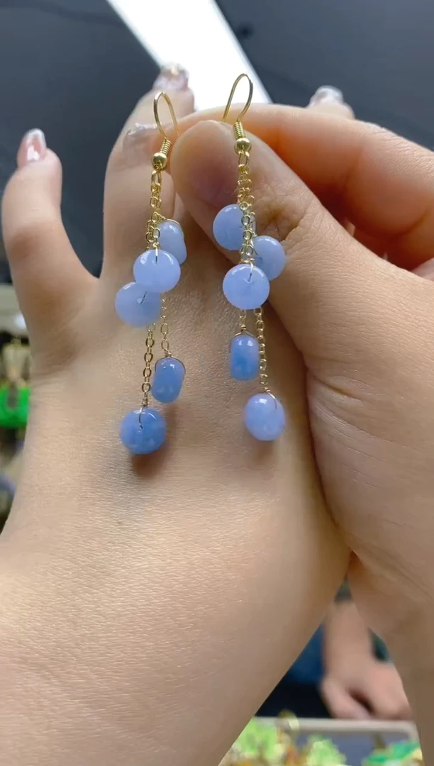 【闪购商品】玛瑙/玉髓耳饰合金40玛瑙耳饰