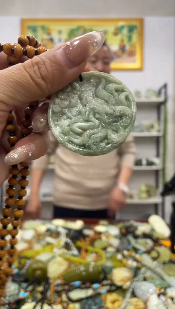 【闪购商品】岫玉吊坠未镶嵌