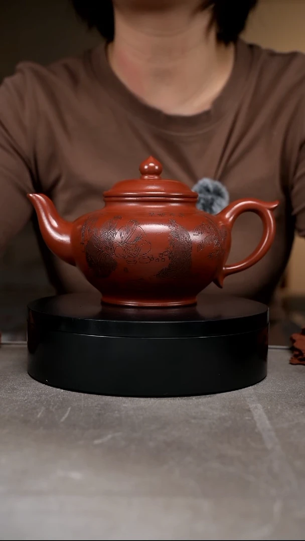 茶壶紫砂容量550