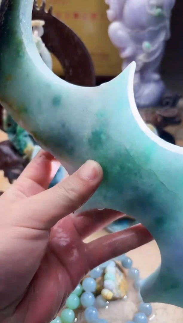 未镶嵌挂件翡翠A货张麦9128