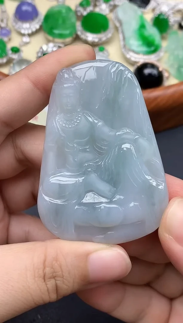 颈饰未镶嵌翡翠233-中国好珍宝