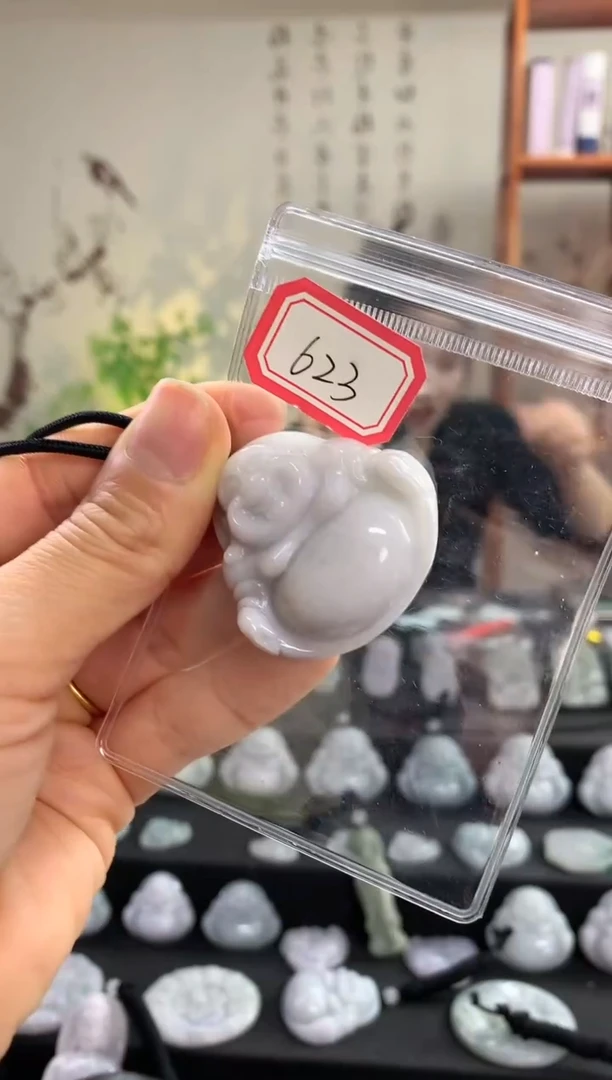 【闪购商品】翡翠颈饰未镶嵌佛公623