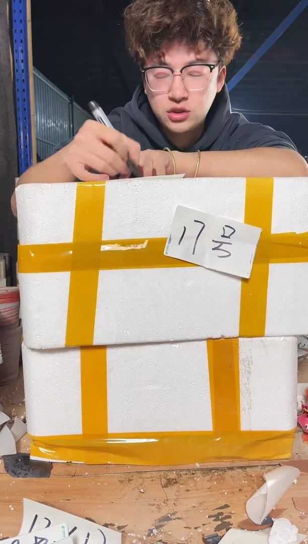 紫砂花盆宜兴紫砂粗陶花盆19.8/17