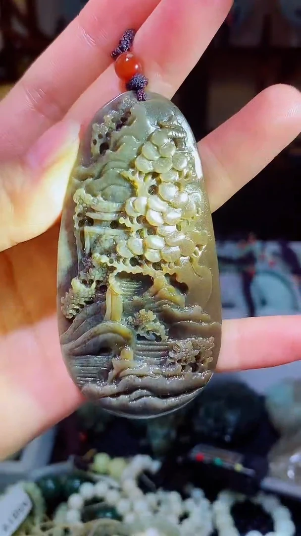 未镶嵌和田玉挂件1