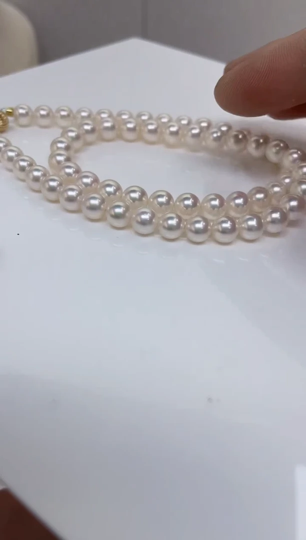 海水珍珠18K金镶嵌颈饰