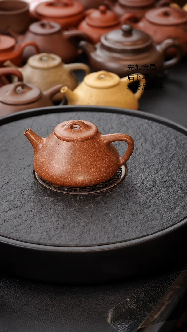 茶壶紫砂预售价 原矿撒顶青段 退火烧 子冶 175C