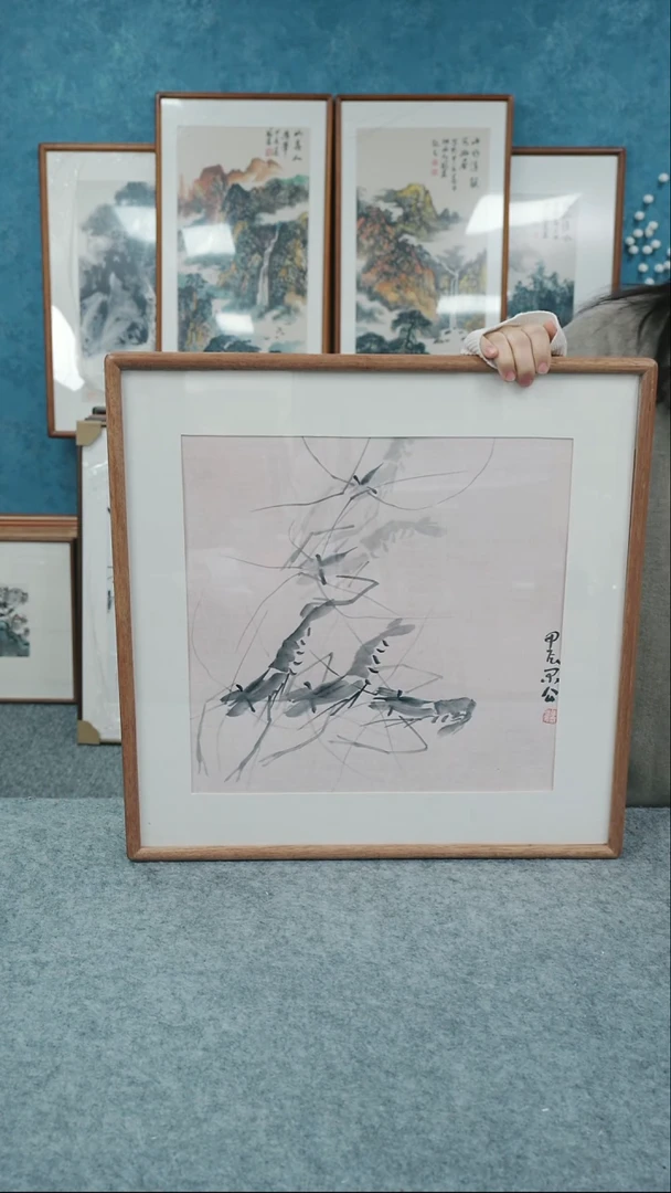 【闪购商品】国画50*50本土老师花鸟