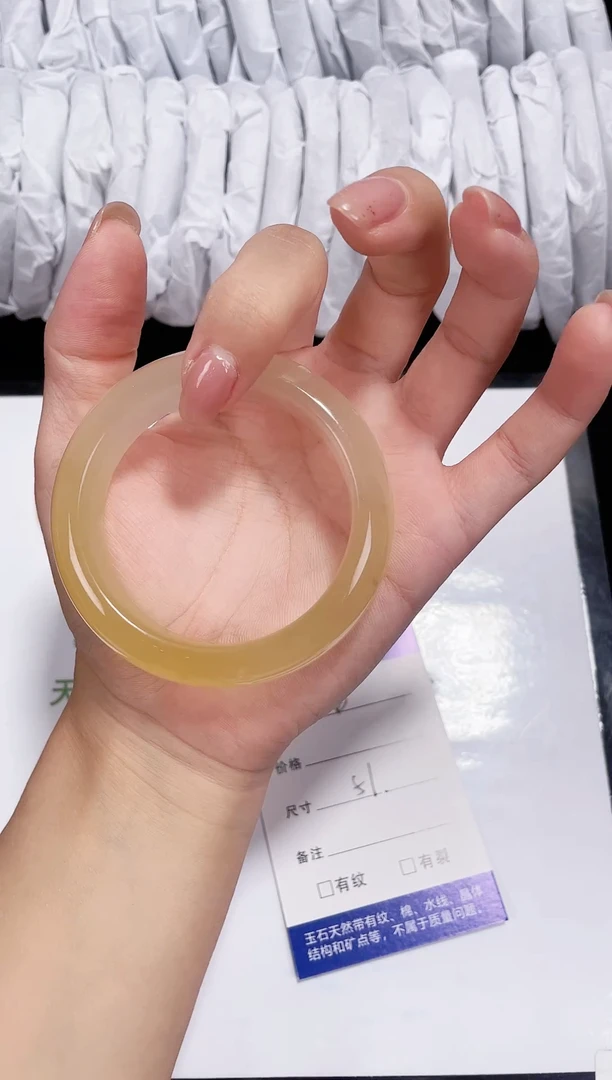 未镶嵌黄龙石英质玉048 桂花酿 50-51