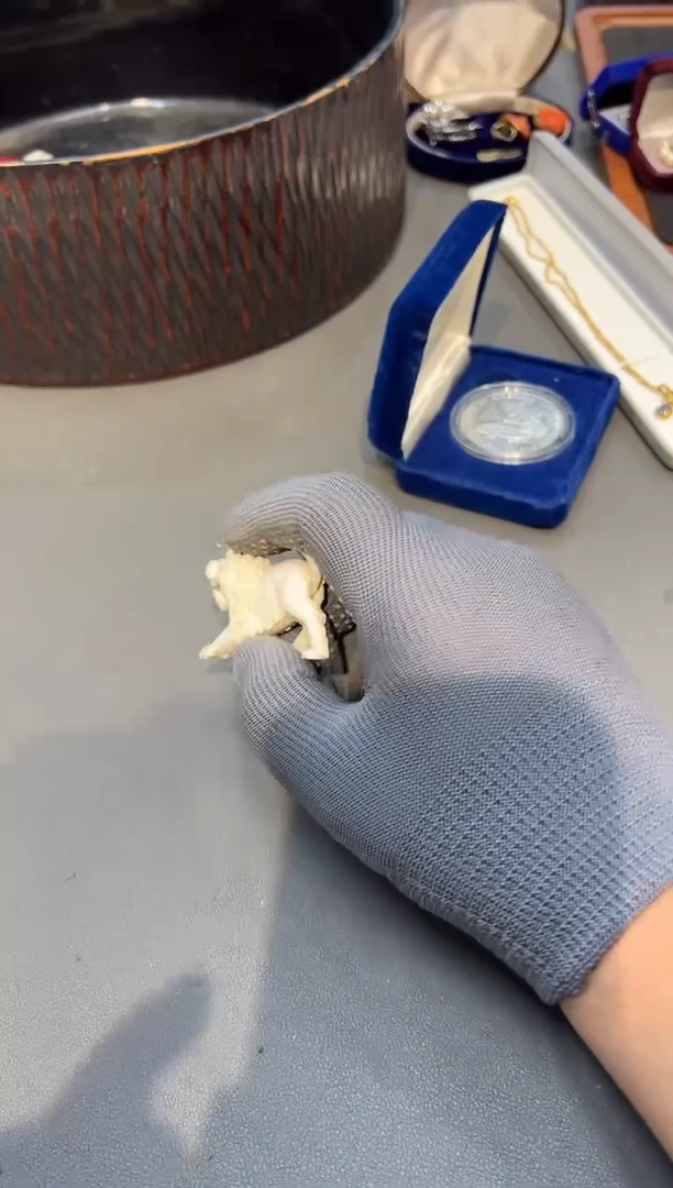 塑料x****4工艺品小四孤品收藏