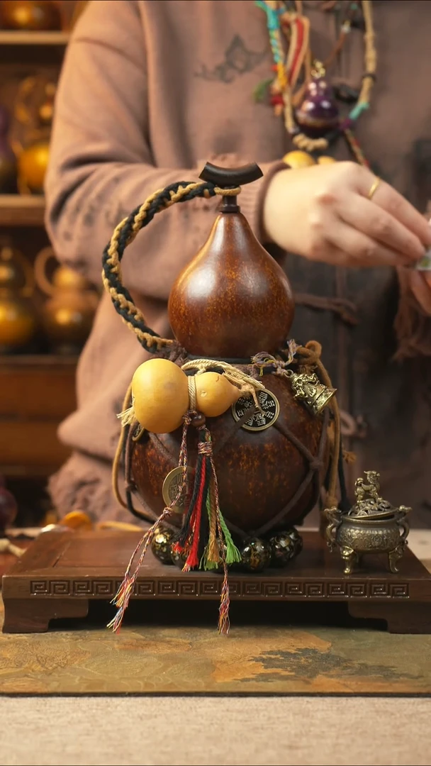 268大漆一物一拍记葫堂出品【不带手串】