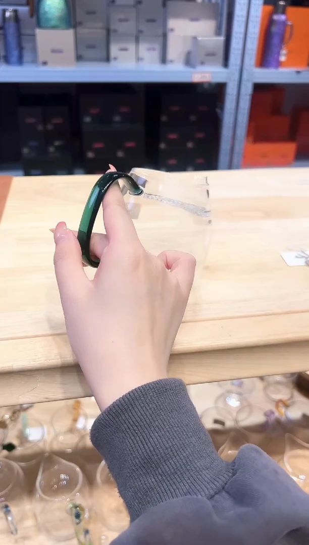 禾器泰然月牙款墨绿色