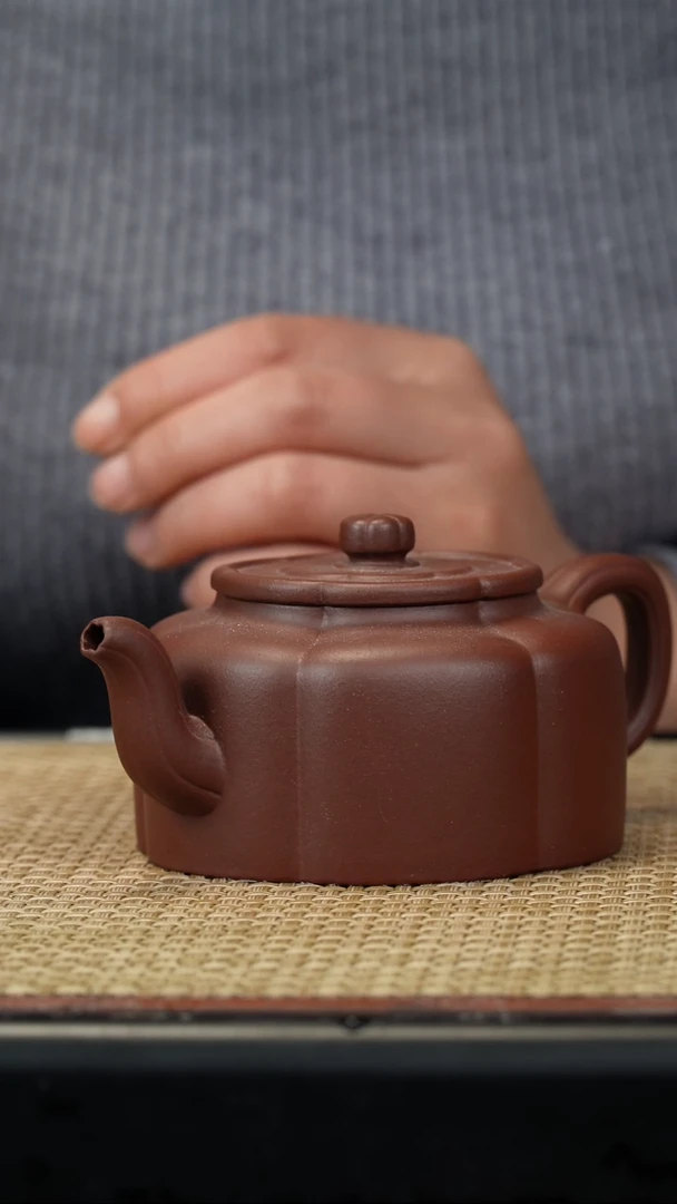 【闪购商品】紫砂茶壶中槽清梅花周盘/*