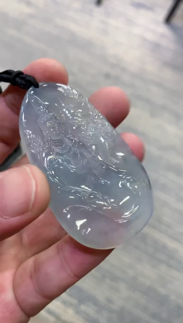 颈饰未镶嵌翡翠天然A货翡翠