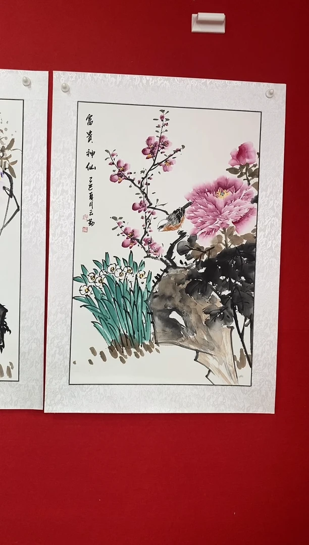 国画NYQ丹牛云勤老师作品