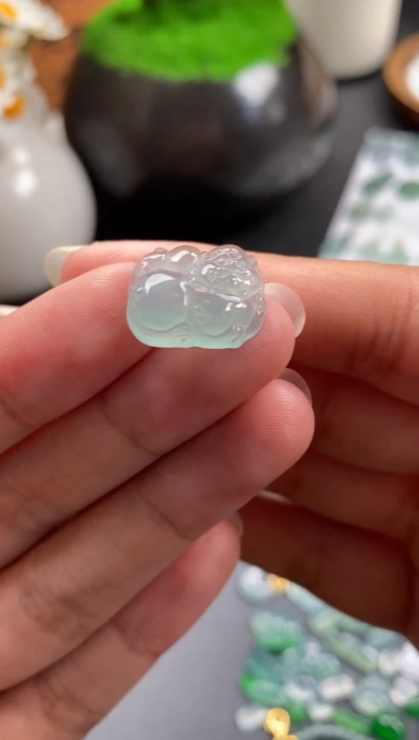 散珠翡翠晴底裸石