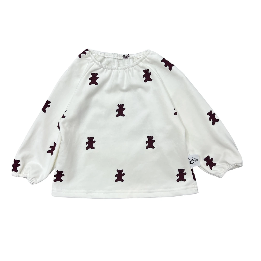 微瑕疵儿童公主风家居服套装透气卡通春秋女宝宝童装宽松娃娃衫