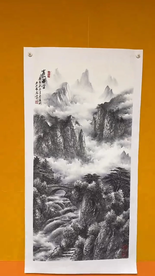 国画雄风堂书画作品