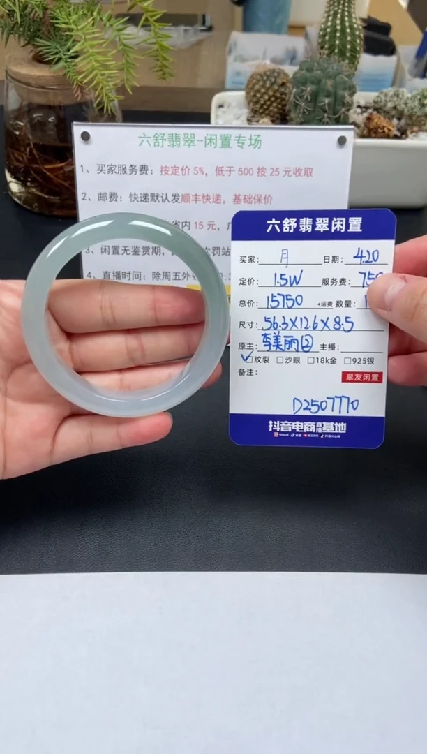 翡翠手镯未镶嵌D2507770