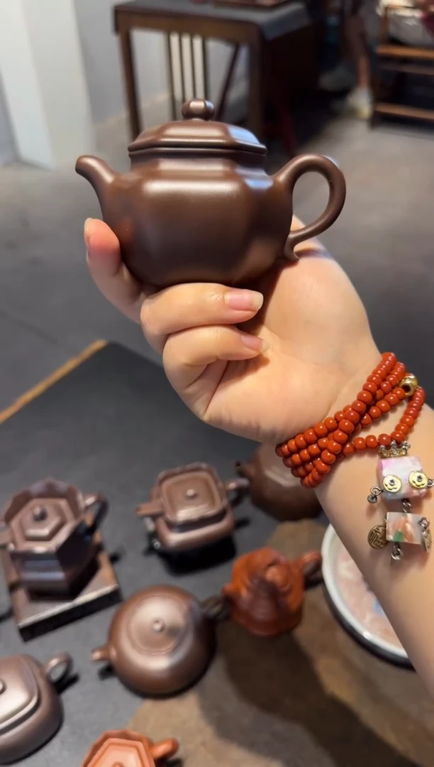 茶壶紫砂主***炼古莲子 光板