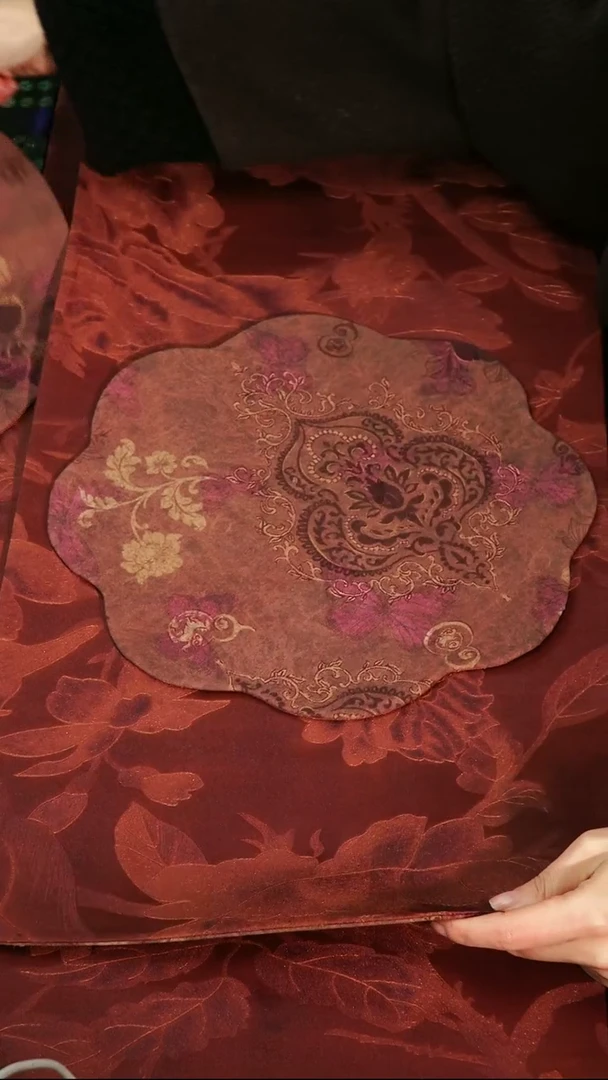 喜见造物茶席尺寸30+30花瓣