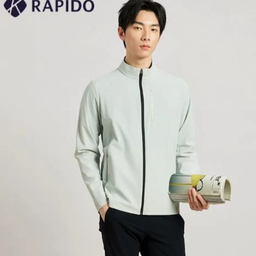 【新品】RAPIDO雳霹道2025春季男士防晒抗皱立领夹克外套CN5276G06