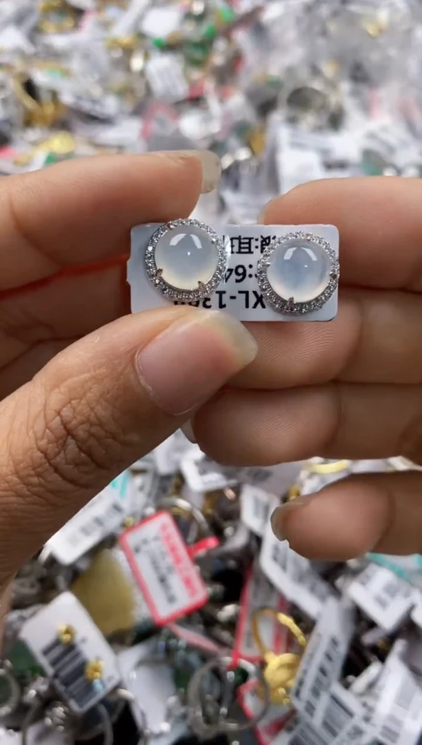 银S925镶嵌戒指翡翠2222-----3