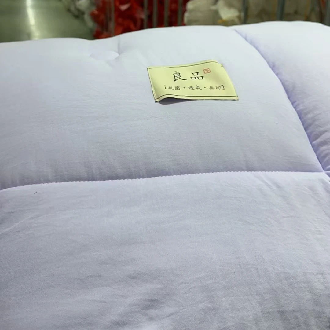 7A双拼贴布抗菌冬被-双拼紫单人150*200四斤