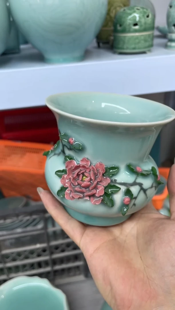 瑕疵特价福利 微瑕 慧仙青瓷