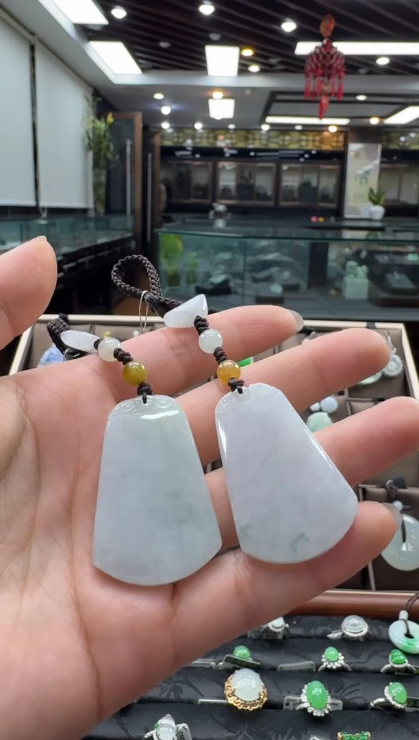 未镶嵌把件翡翠包挂多样性发其一