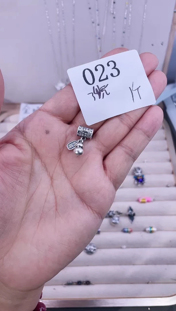 无足银萍*果纯银配件023