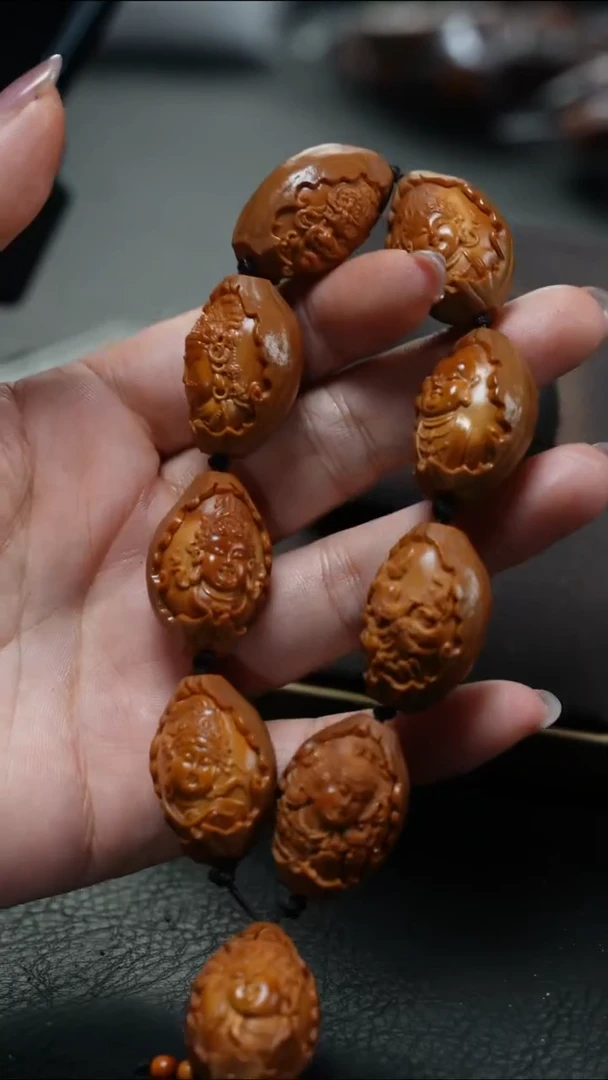 手串/手链橄榄核鱼子精品核文化
