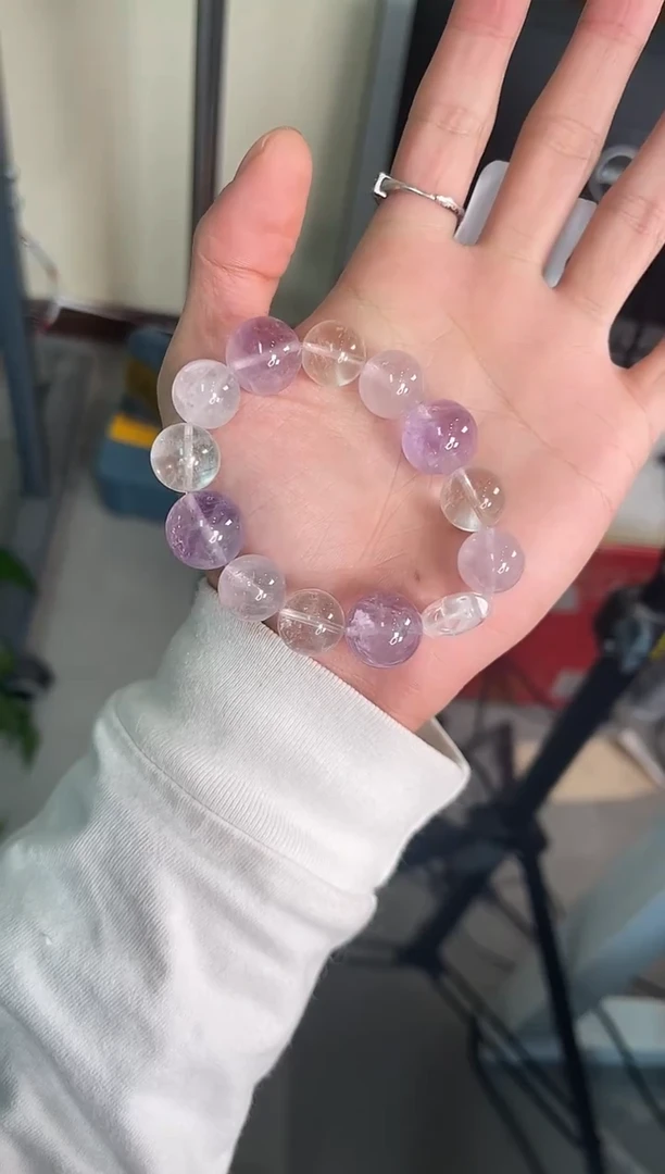 未镶嵌手链水晶云紫仙