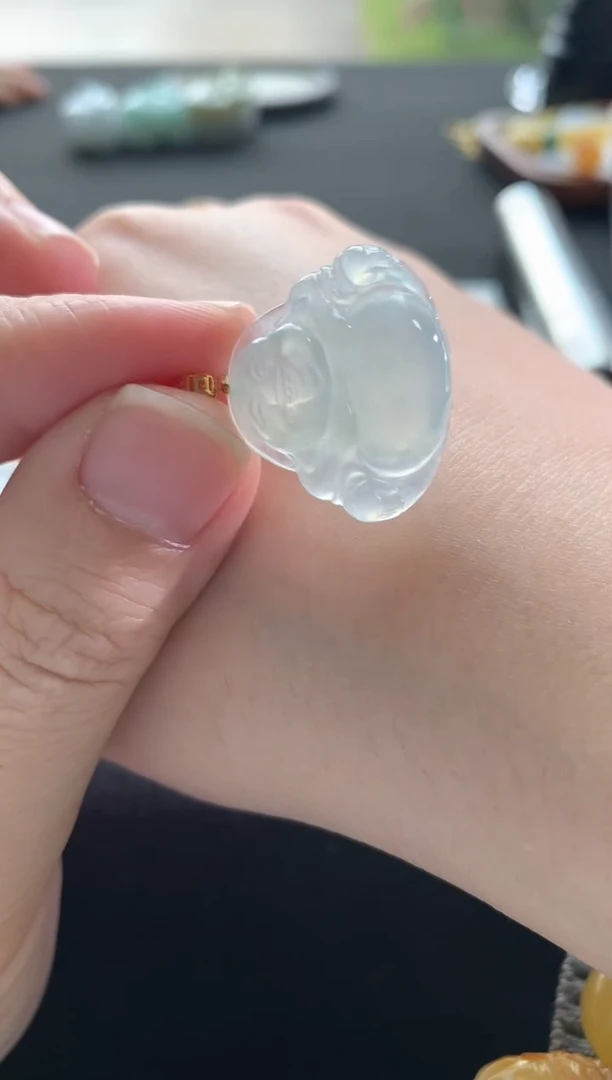 未镶嵌挂件翡翠佛公F1491-3