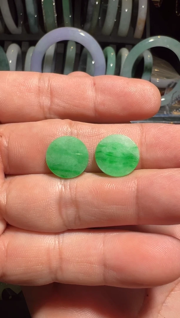 翡翠未镶嵌颈饰翡翠无事牌