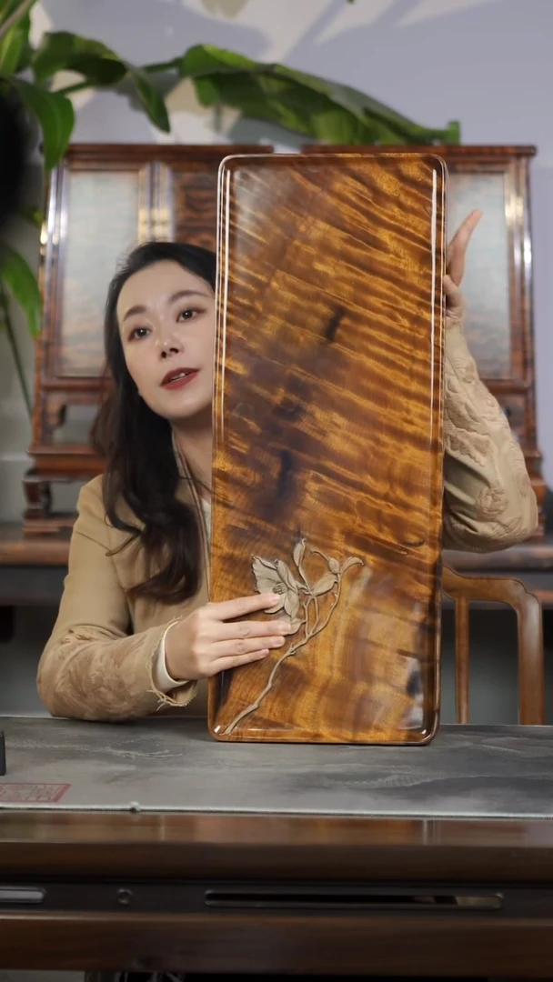 柏木（崖柏）满花花卉系列精工干泡5