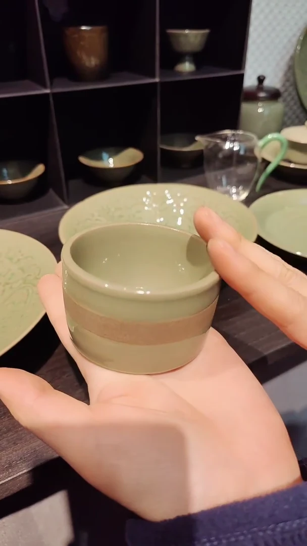 【闪购商品】竹节杯扳指杯 微瑕