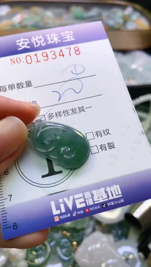 翡翠未镶嵌颈饰闪购0193478多样性发其一