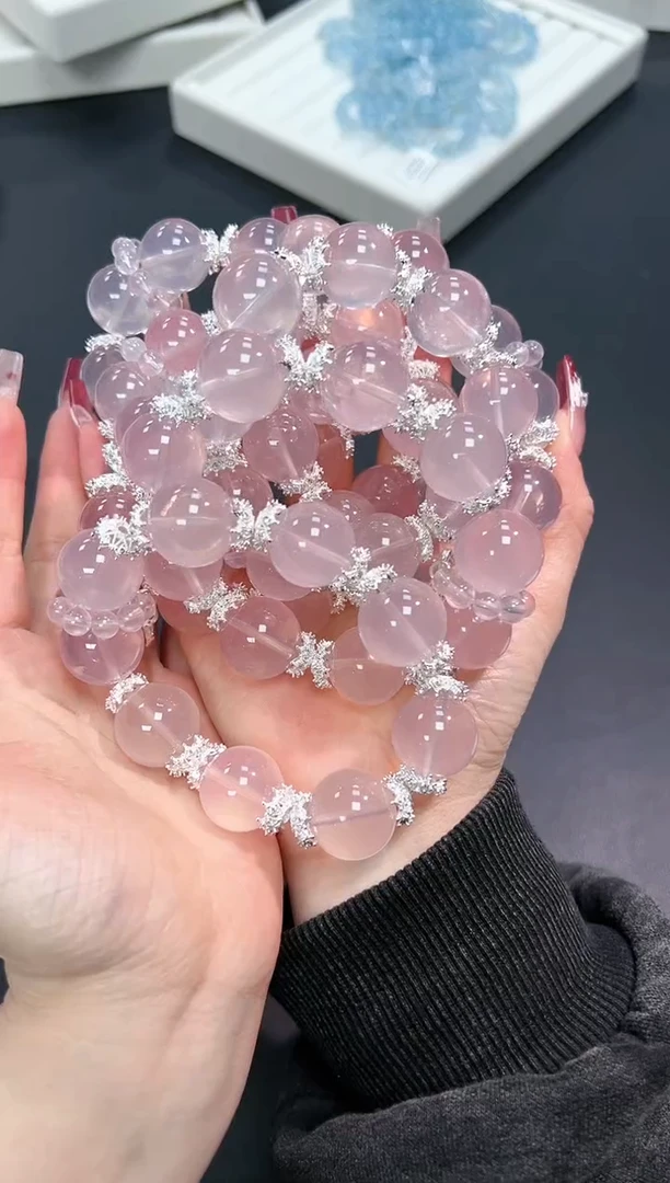 【闪购商品】水晶手串未镶嵌14A多样性发其一/1条18mm默认微瑕