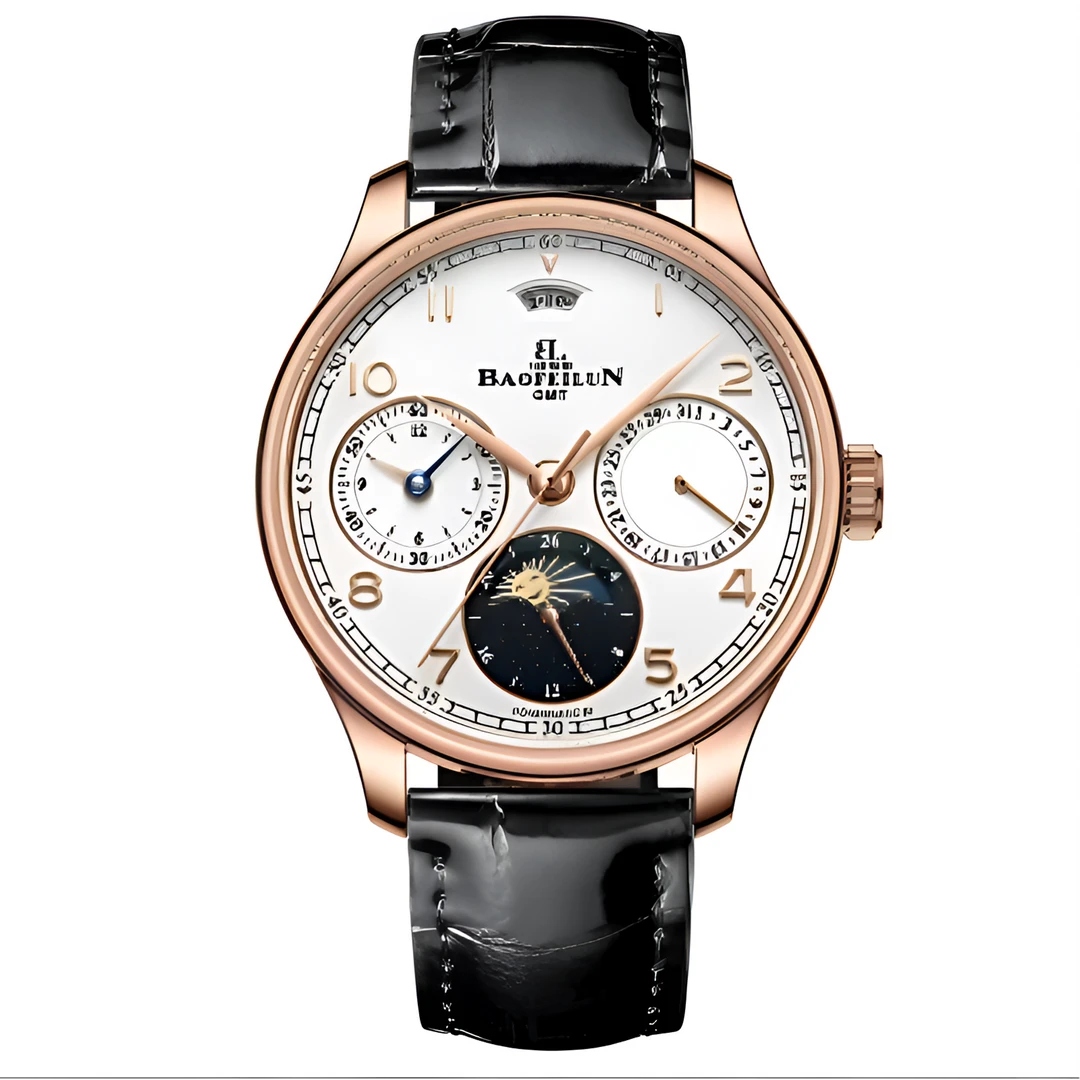 全新未使用  宝菲伦自动机械男表BG8025白面