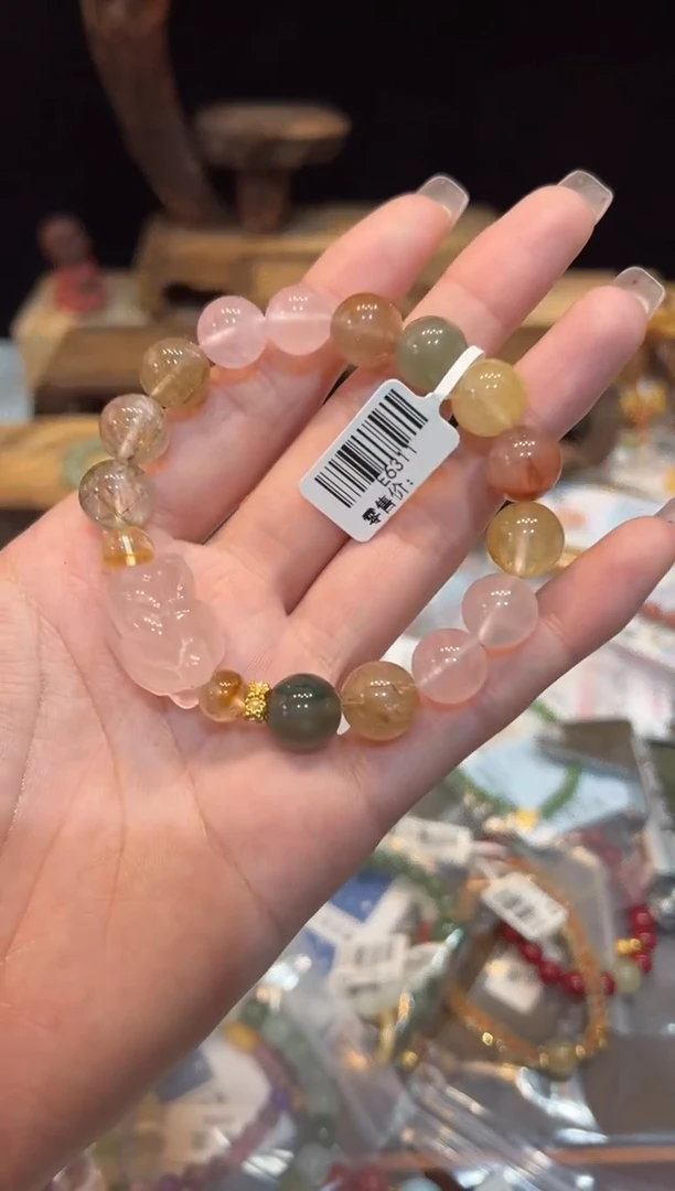 【闪购商品】水晶手链未镶嵌手饰@@E6311