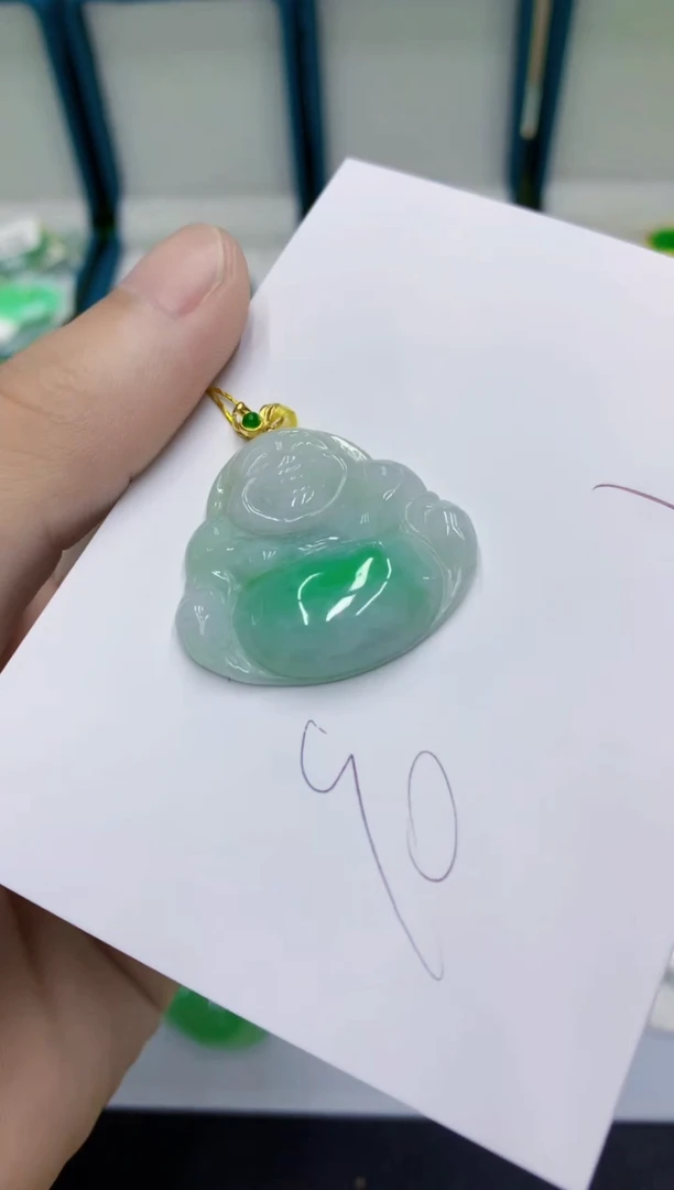 颈饰未镶嵌翡翠翡翠