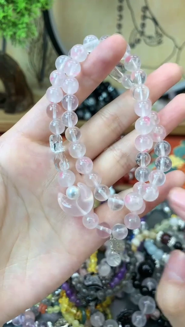 【闪购商品】水晶手链银S925镶嵌1330