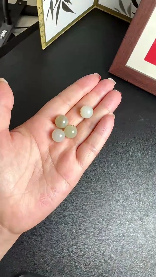 【闪购商品】和田玉颈饰18K金镶嵌WY0222PAE545多样性发一