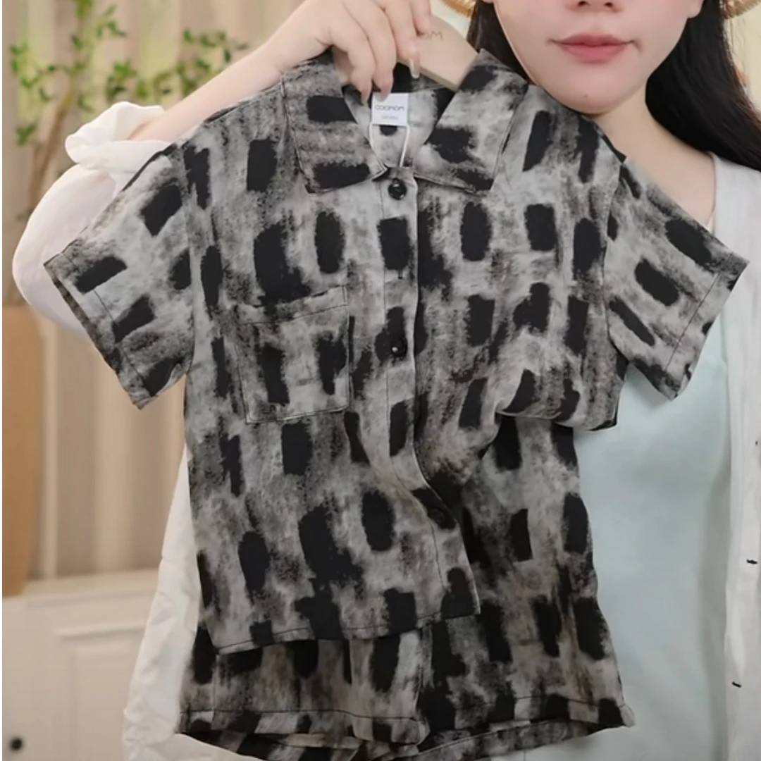 MOMOCO夏季男童潮流休闲套装时尚两件套77230578039